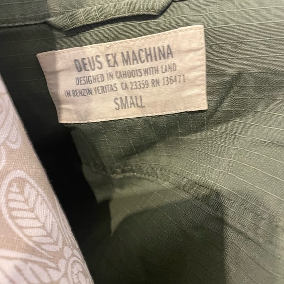 DEUS EX MACHINA from Urban Outfitters oversized jacket Sz Small - Picture 7 of 7